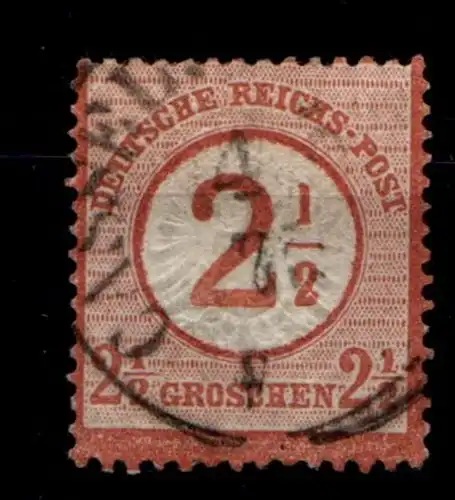 Deutsches Reich 29 gestempelt gut gezähnt, ohne dünne Stelle #GO097