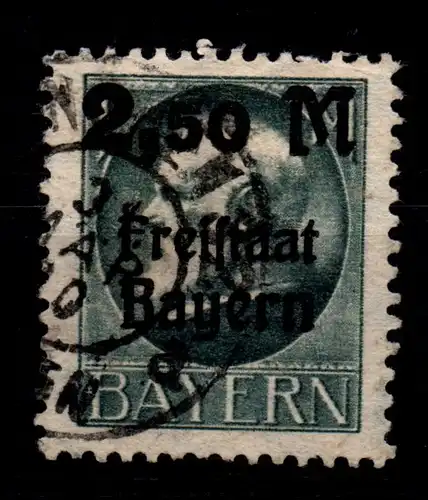Bayern 176 A gestempelt gepr. Infla #GL285