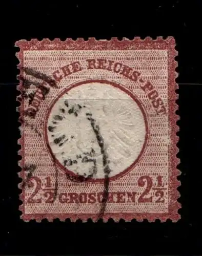 Deutsches Reich 21b gestempelt leichte Mängel, gepr. Sommer BPP #GO057