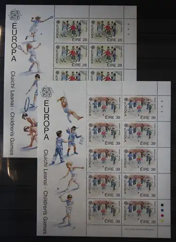 Irland 679-680 postfrisch als Kleinbogensatz, Cept #GD925