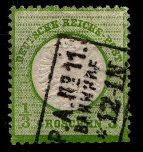 Deutsches Reich 17a gestempelt gut gezähnt ohne dünne Stelle #GN775