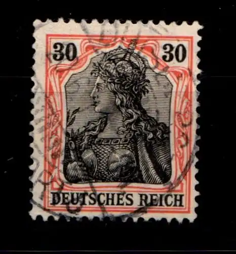 Deutsches Reich 89 Ix gestempelt Typenprüfung #GP517