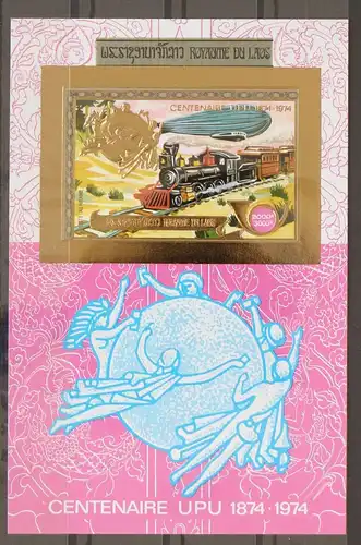 Laos Block 64 B postfrisch UPU #GC778