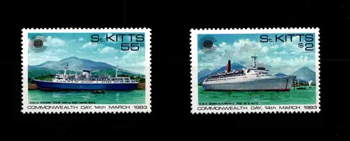 St. Kitts 97-98 postfrisch Schifffahrt #GN134