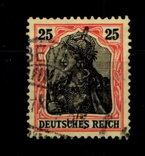 Deutsches Reich 88 IIb gestempelt Typenprüfung #GP673