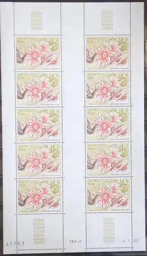 Monaco Kleinbogen 1443 postfrisch Rotes Kreuz #GC986