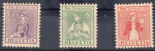 Schweiz 133-135 postfrisch #FW402