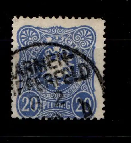 Deutsches Reich 42c gestempelt Typenprüfung #GO482