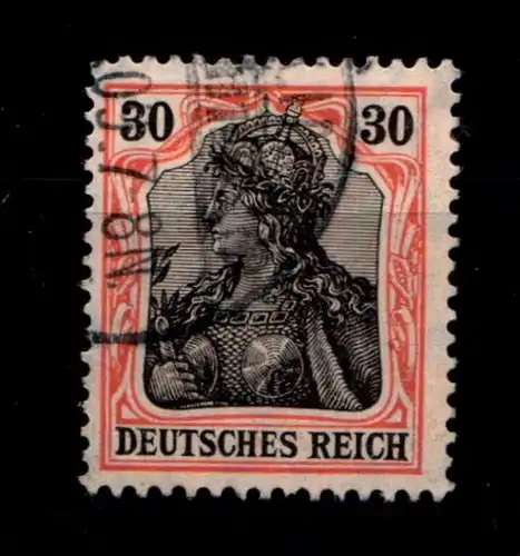 Deutsches Reich 89 Ix gestempelt Typenprüfung #GP524