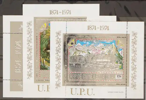 äquatorial Guinea Block 111-113 postfrisch UPU #GC955