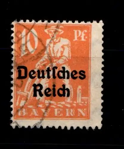 Deutsches Reich 120 gestempelt geprüft Infla #GR482