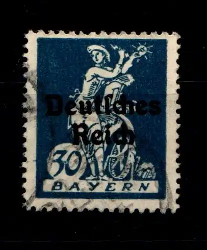 Deutsches Reich 123 gestempelt geprüft Infla #GR497