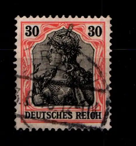 Deutsches Reich 89 IIx gestempelt Typenprüfung #GP683