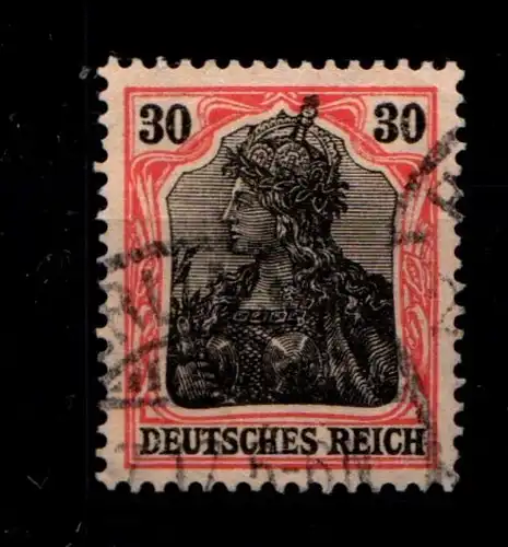 Deutsches Reich 89 IIx gestempelt Typenprüfung #GP676