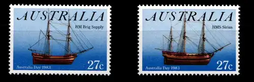 Australien 824-825 postfrisch Schifffahrt #GN112