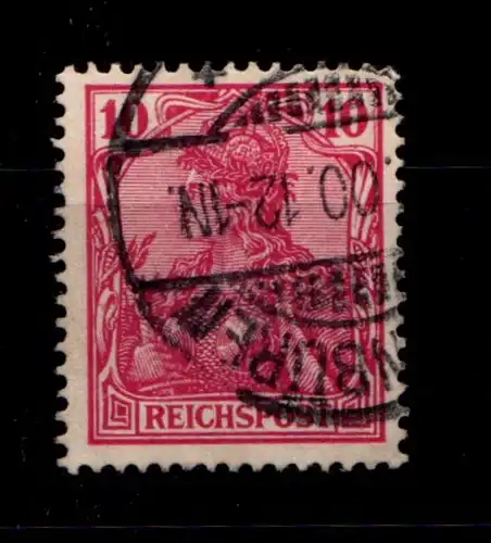 Deutsches Reich 56b gestempelt tiefst gepr. Zenker BPP #GP249