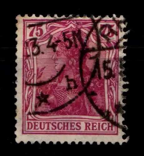 Deutsches Reich 197a gestempelt geprüft Infla #GR733