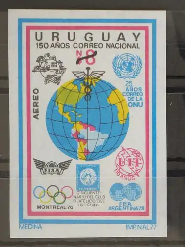 Uruguay 1465 postfrisch UPU #GC803