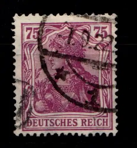 Deutsches Reich 197b gestempelt geprüft Infla #GR742