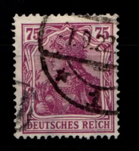 Deutsches Reich 197b gestempelt geprüft Infla #GR742