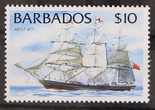Barbados 869I postfrisch Schifffahrt #GN280