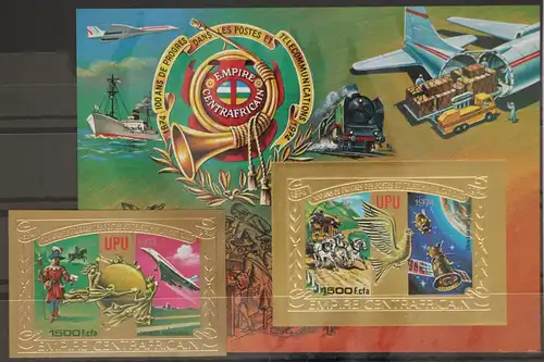 Zentralafr. Rep. 547 B, Block 31 B postfrisch UPU #GC817