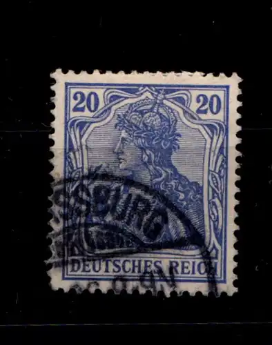 Deutsches Reich 72b gestempelt tief gepr. Jäschke BPP #GP400