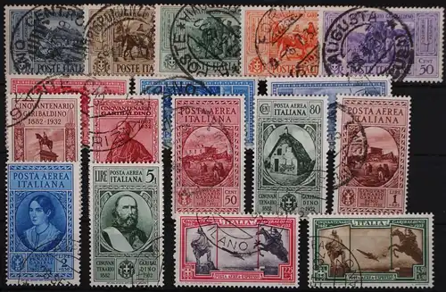 Italien 391-407 gestempelt #GM791