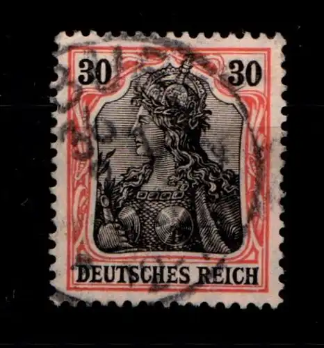 Deutsches Reich 89 Ix gestempelt Typenprüfung #GP523