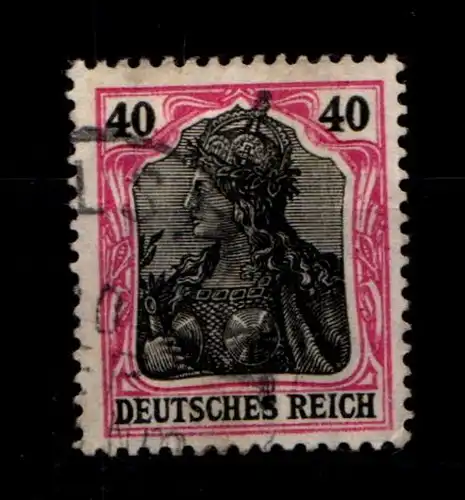 Deutsches Reich 90 IIb gestempelt Typenprüfung #GP696