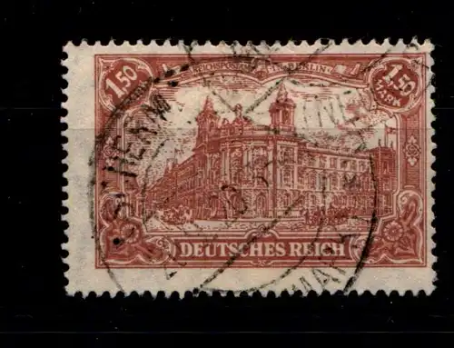 Deutsches Reich 114 b gestempelt gepr. Infla #GR227