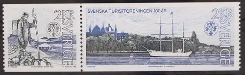Schweden 1340-1341 postfrisch Par Schifffahrt #GN212