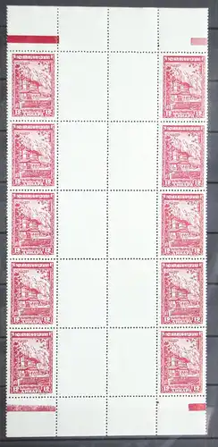 Deutsche Besetzung 2. WK Serbien 5x 80 ZW postfrisch als Einheit #FW434