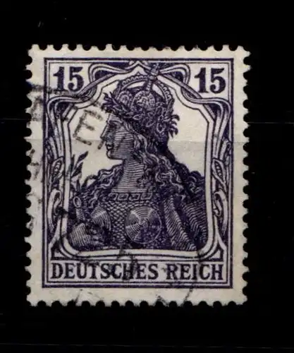 Deutsches Reich 101 b gestempelt gepr. Infla #GR362