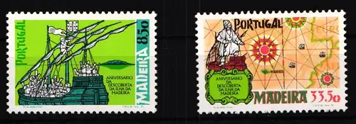 Portugal Madeira 71-72 postfrisch Geschichte #GN394