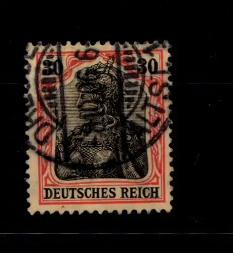 Deutsches Reich 89 Ix gestempelt Typenprüfung #GP855