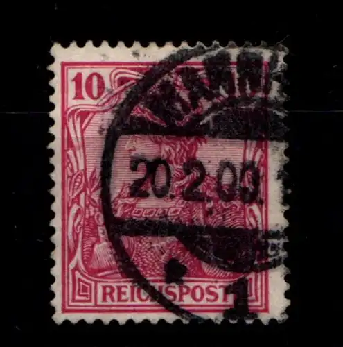 Deutsches Reich 56b gestempelt tiefst gepr. Jäschke BPP #GP250