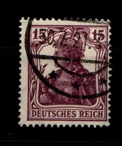 Deutsches Reich 142 a gestempelt gepr. Infla #GR386
