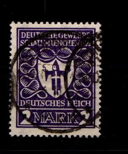 Deutsches Reich 200 a gestempelt gepr. Infla #GR023