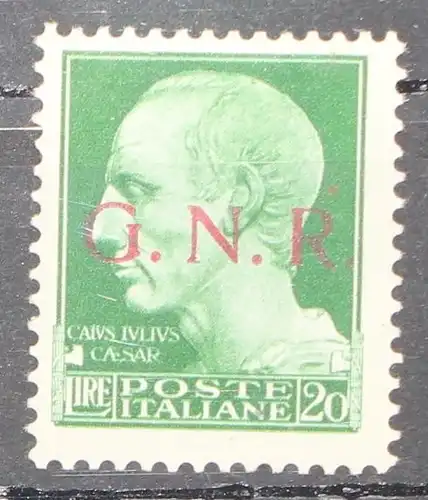 Italien Militärpostmarken 18I mit Falz #GM810