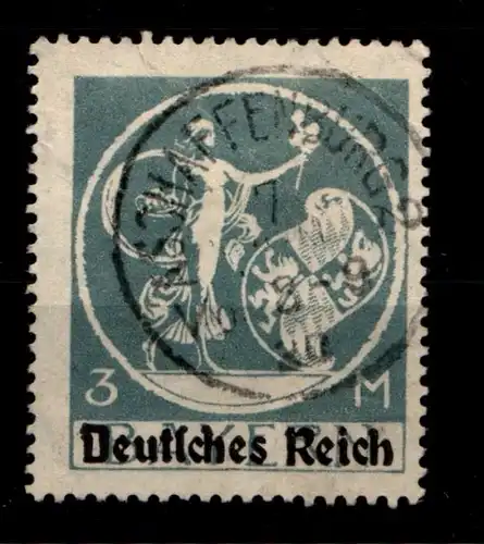 Deutsches Reich 134 Typ I gestempelt geprüft Infla #GR614