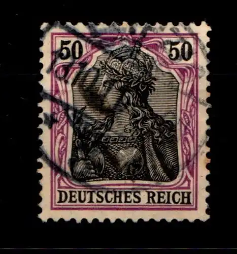Deutsches Reich 91 Ix gestempelt Typenprüfung #GP535