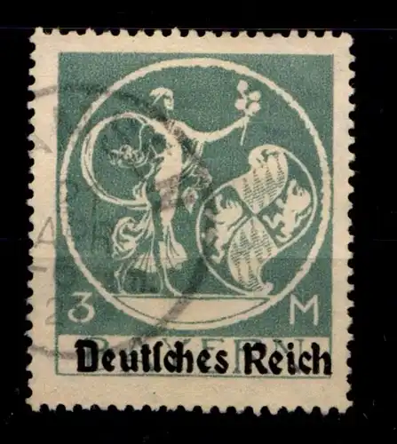 Deutsches Reich 134 Typ I gestempelt geprüft Infla #GR599
