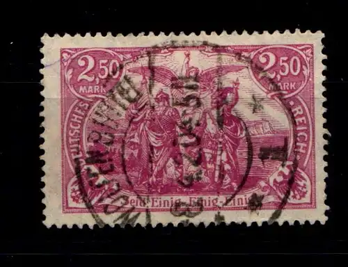 Deutsches Reich 115 e gestempelt gepr. Infla #GR274