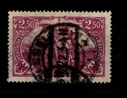 Deutsches Reich 115 f gestempelt gepr. Infla #GR289