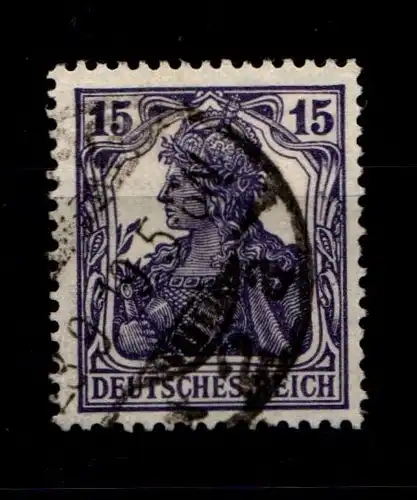 Deutsches Reich 101 c gestempelt gepr. Infla #GR363