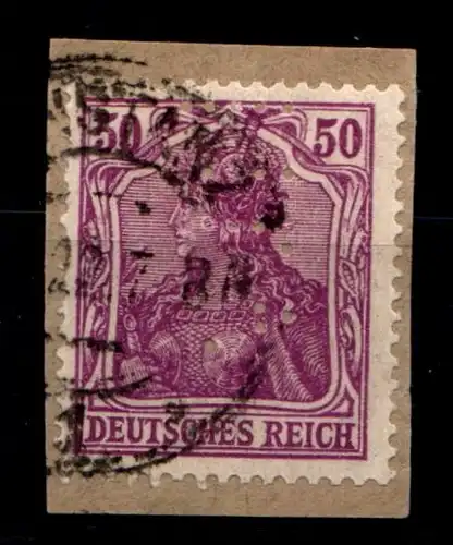 Deutsches Reich 146 TypI gestempelt gepr. Infla #GR416