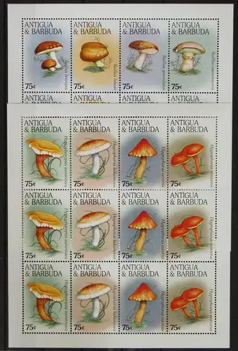 Angola 1398-1421 postfrisch Kleinbogensatz / Pilze #GH080