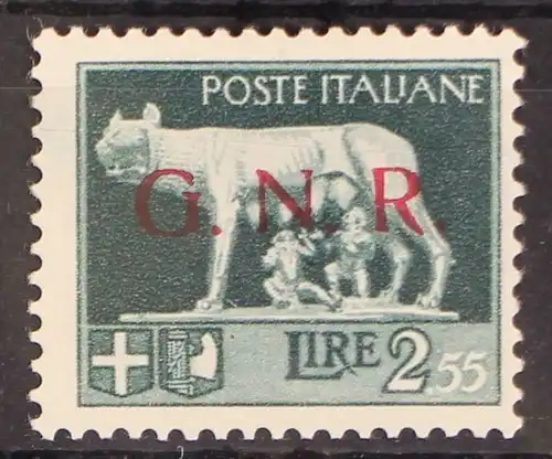 Italien Militärpostmarken 14 mit Falz #GM807