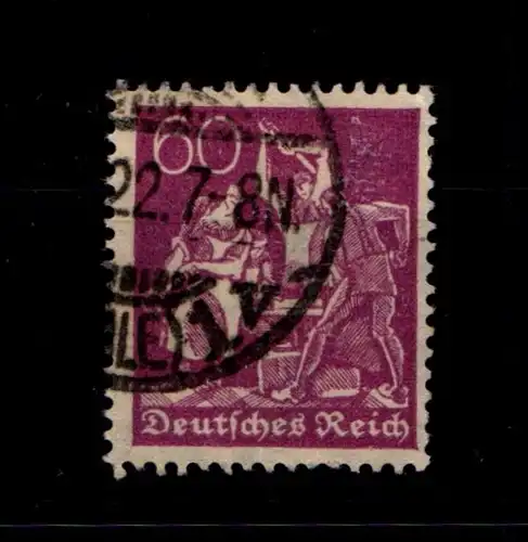 Deutsches Reich 184 gestempelt geprüft Infla #GV099